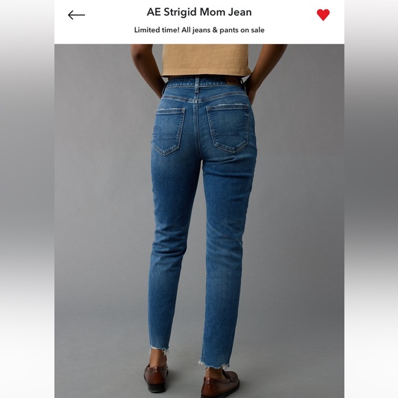 NWT women’s American eagle mom jeans - Picture 2 of 7